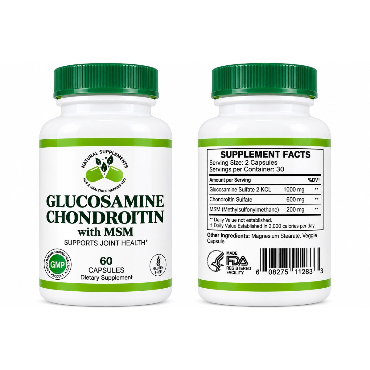 Glucosamine Chondroitin with MSM — Natural Supplements & Alternative Medicine