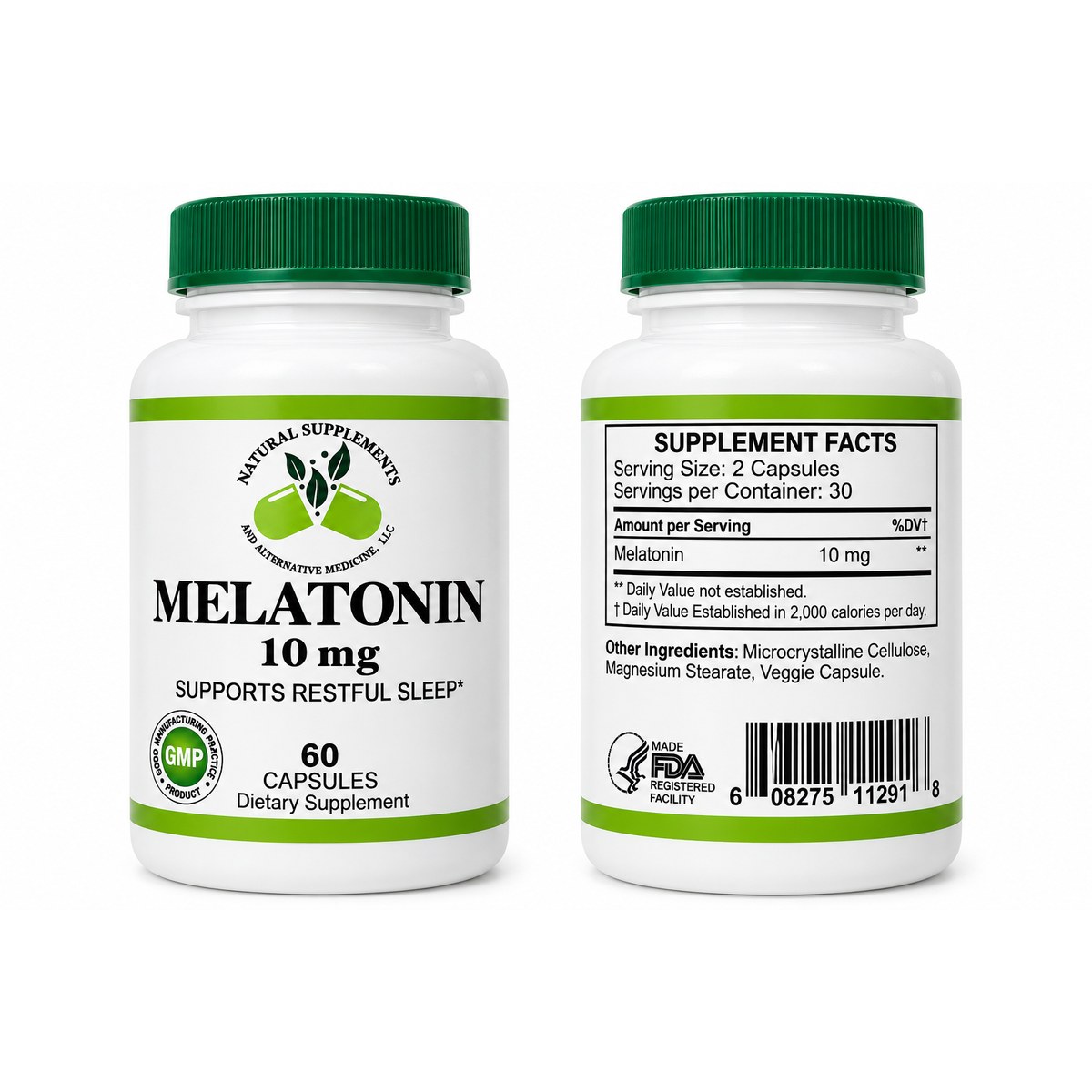 Melatonin 10 mg — Natural Supplements & Alternative Medicine