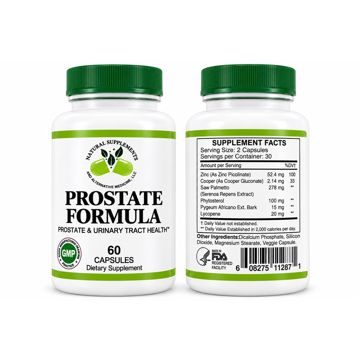 Prostate Formula — Natural Supplements & Alternative Medicine