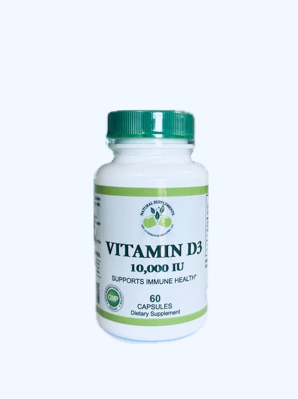 Vitamin D3 10000 IU — Natural Supplements & Alternative Medicine